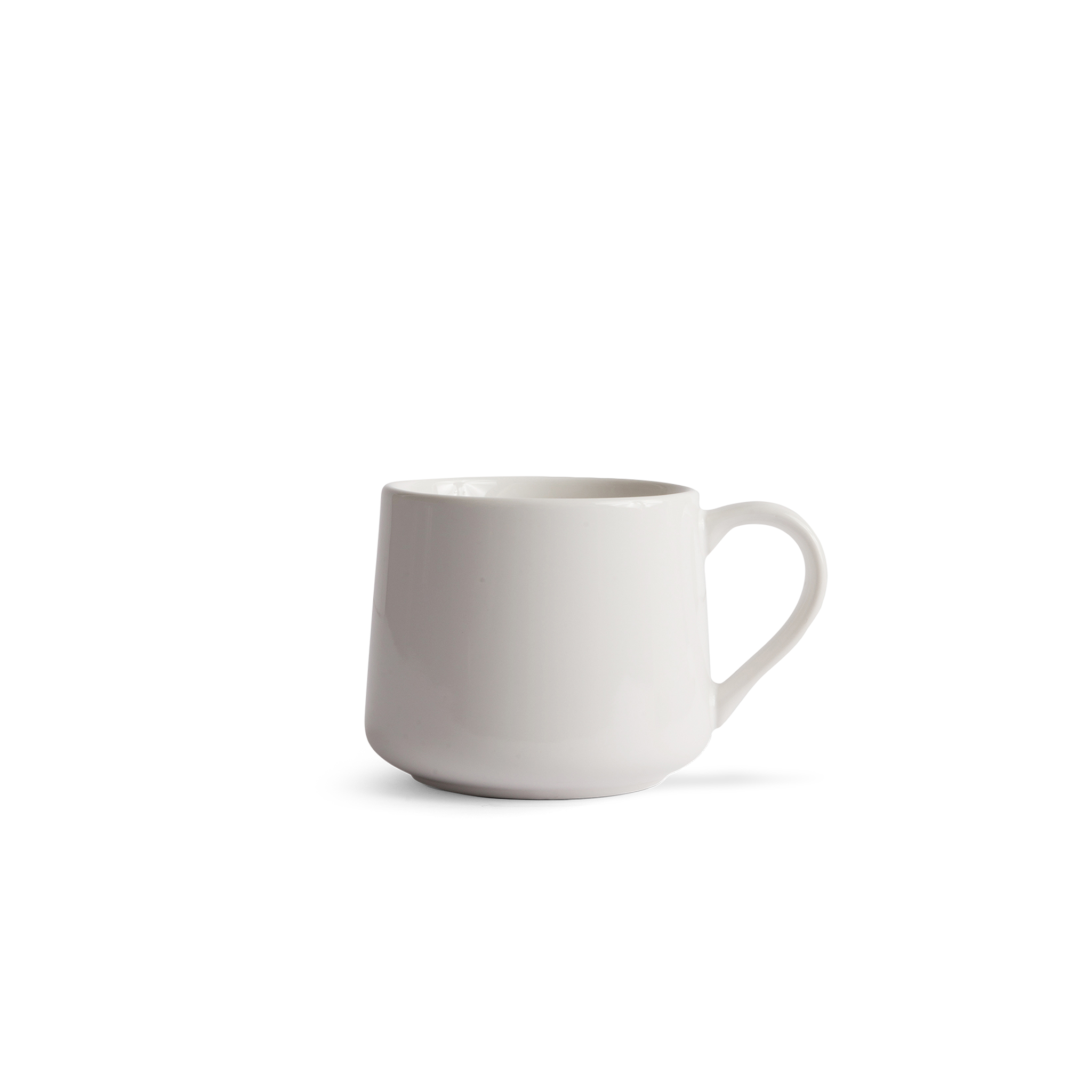 16oz Large Crescent Mug - White