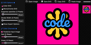 screenshot: SVG Code