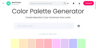 screenshot: Color Palette Generator