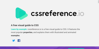 screenshot: CSS Reference